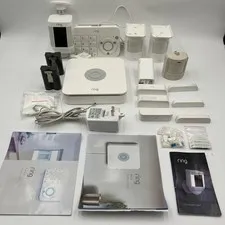 Ring Alarm Security Kit Base Station Keypad Motion Contact Sensors Spotlight Cam