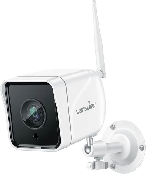 Outdoor Camera,1080P WiFi IP66 Waterproof Motion Detection Night Vision White