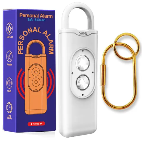 Halo-Siren Keychain, HaloSiren Personal Safety Alarm - 130db Loud Alarm Keych...