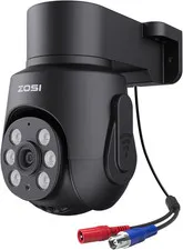 1080P HD-TVI Security Audio Camera Outdoor, 360° Pan Tilt Dome Camera
