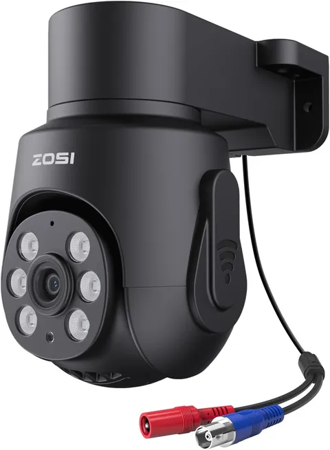 1080P HD-TVI Security Audio Camera Outdoor, 360° Pan Tilt Dome Camera