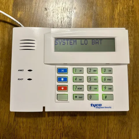 Honeywell 6160TYC Custom Alpha Security Keypad - TESTED