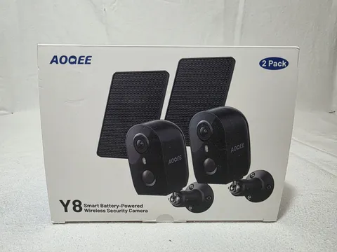 2 Pack AOQEE Wireless Security Camera Smart Night Vision Outdoor WiFi Cameras