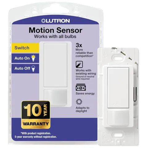 Maestro Motion Sensor Light Switch - Automatic On/Off