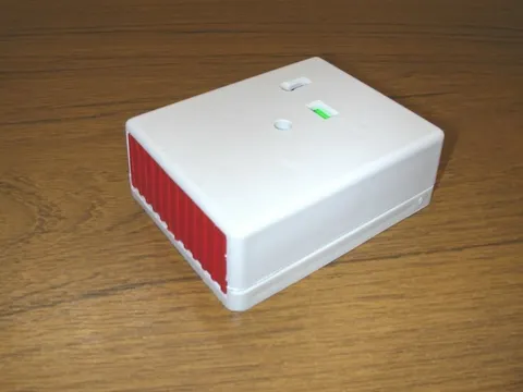 White Panic Button Personal Attack Alarm Series - Latching or Non-Latching