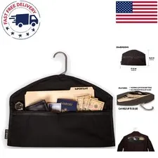 Nylon Hanger Diversion Safe with Extensive Hidden Pocket – Secure and Portable