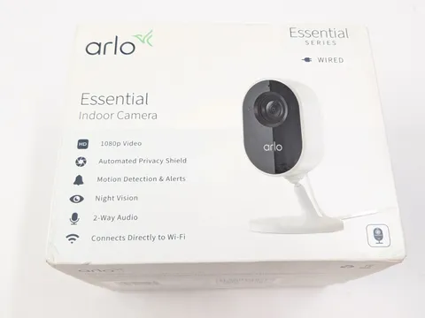 Arlo Essential Indoor Security Camera - White (VMC2040-100NAS)