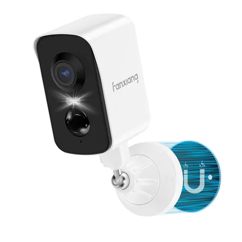 2K Magnetic Security Camera Outdoor Wireless Rechargeable Battery Camera WiFi...