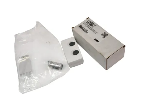 DMP 1142BC-W Wireless 2-Button Panic Alarm Belt Clip White CR123A 3V