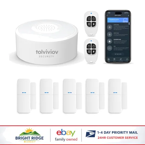 Smart Security Alarm System for Home with Wireless Sensors and Remote Control