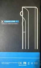 X-Smart Home Wireless WiFi Video Doorbell Mobile Phone Remote Monitoring  6 Bat.