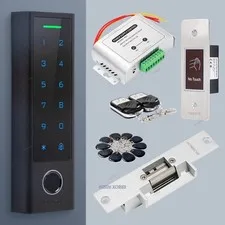 HOMSECUR IP66 APP WIFI RFID Access Control Set NC Strike Lock