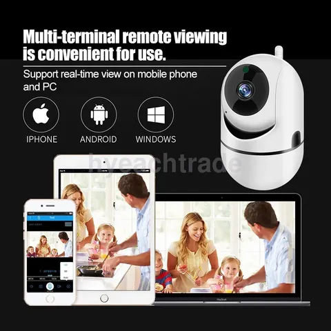 1PC 1080P Wireless IP Camera Indoor Home Smart Wifi Baby Monitor Pet + 32GB New