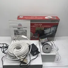 Bunker Hill Security Color Security Camera Model 95914 – Open Box / Incomplete