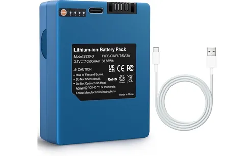 Security Rechargeable Battery for S330 Video Smart Lock 3-in-1 and Smart Drop, 1