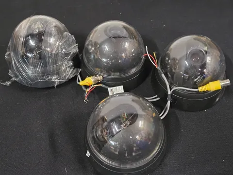 Intervid Color Dome Camera Security MDC-4400 ~ Lot of 4 Cams