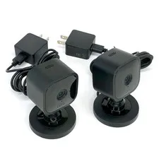 2-Pack Blink Mini Indoor Plug-in Smart Security Camera 1080 HD Motion Detection