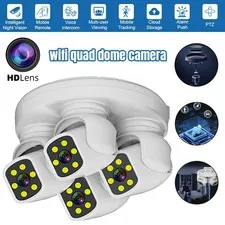 4Lens HD 12MP WiFi IP Camera Wireless CCTV PTZ Home Security IR Cam Night Vision