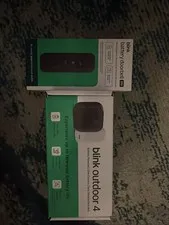 Blink Outdoor 4 + Battery Doorbell Security Camera CCTV New