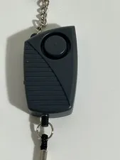 GE Personal Security Alarm Keychain Model GESECPA1 Black