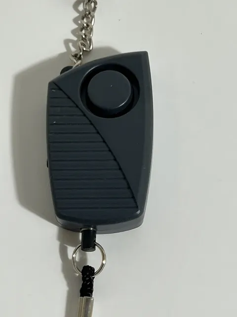 GE Personal Security Alarm Keychain Model GESECPA1 Black