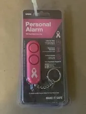 Sabre Personal Alarm Keychain, Siren Audible Up to 300' PA-NBCF-01 (Lot Of 3)