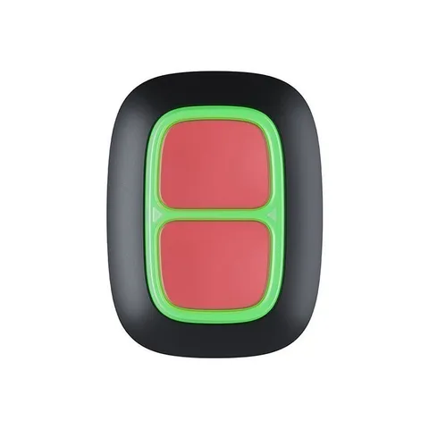 Ajax DoubleButton Wireless Panic Button, Black