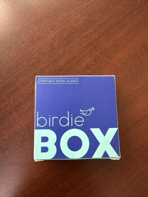 NEW Birdie Portable Door Alarm - Birdie Box - Brand New In Open Box