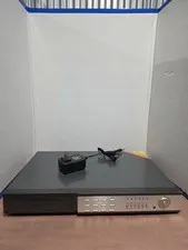 ED6004MD 4 Channel CCTV DVR Digital Video Recorder BNC VGA LAN w/ Power Adapter