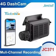 Jimiot JC371 4G AI DashCam 3 Channels Live Video GPS Tracking Remote Monitoring