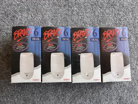 DSC Bravo 6 Dual Motion Detector BV-600 (Lot of 4) NEW!!!!!