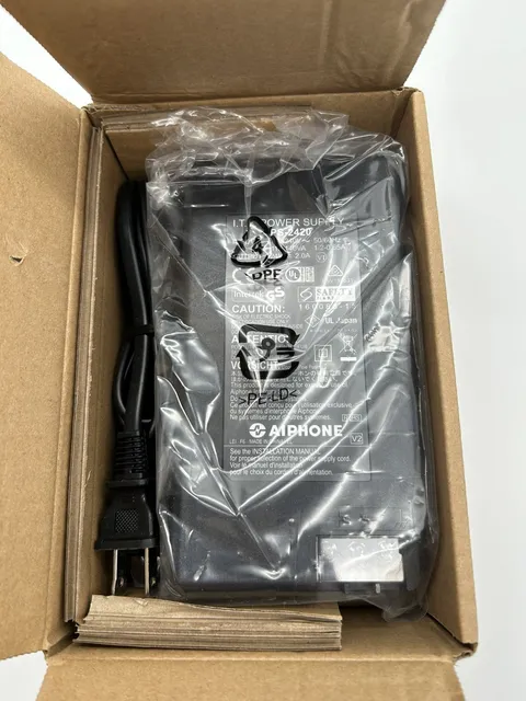 Aiphone PS-2420UL DC 24V Class 2 Power Supply