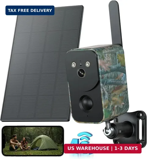 4G Cellular Camera Outdoor Wireless Battery Night Vision Motion Detection Securi