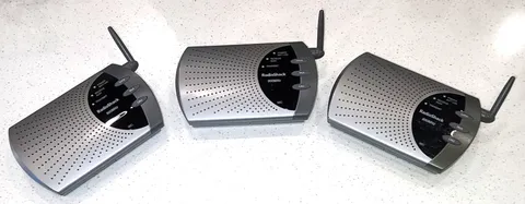 Lot of 3 RadioShack 43-3102 900MHz Wireless Intercoms Tested Working No Adapters