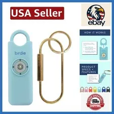 Rechargeable Aqua Personal Safety Alarm – Loud Siren & Portable Keychain