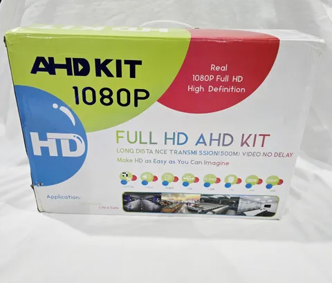 AHD KIT 1080P Video Recording System Black