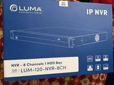 Luma Surveillance LUM-120-NVR-8CH-0T 8-Channel NVR - 8 PoE Ports, 1 HDD Bay, 6TB