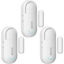 Volume Ajustable Door Open Alarm Sensor ,Window Alarm 0-120 dB with 4 Modes Open