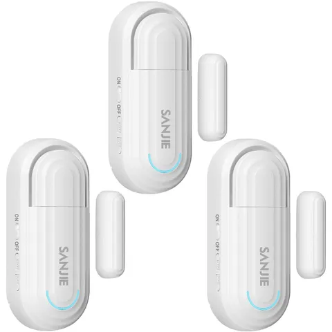 Volume Ajustable Door Open Alarm Sensor ,Window Alarm 0-120 dB with 4 Modes Open