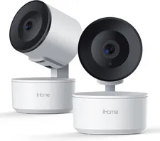 Roto Smart Indoor Wifi Auto-Tracking Security Camera, Home Surveillance Cameras