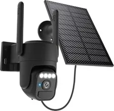 Solar Camera Outdoor Wireless, 360° Wi-Fi Home Security Cameras | 5200Mah Batter