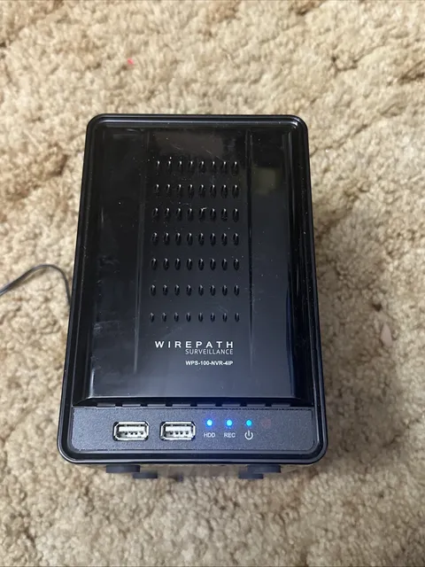 Wirepath WPS-100-NVR-4IP 4-Channel Network Video Recorder 1TB