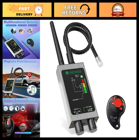 Hidden Camera Detector & Bug Finder - Portable Privacy Protection Device for Tra
