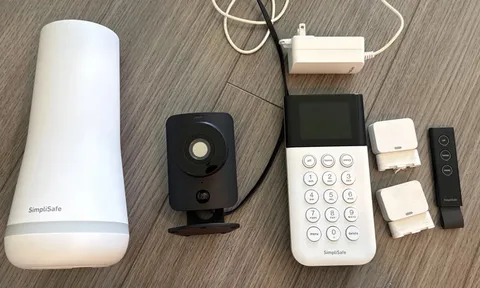SimpliSafe Security Camera System with Base and Accessories