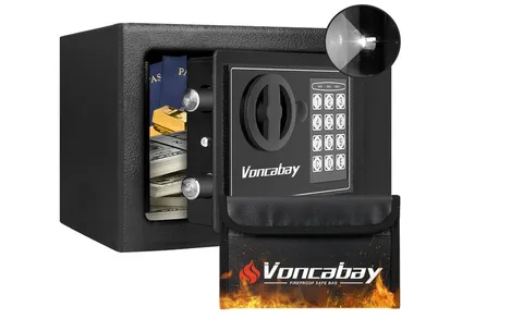Caja Fuerte Grandes Cajas Fuertes Digitales De Seguridad Contra Fuego Dinero NEW