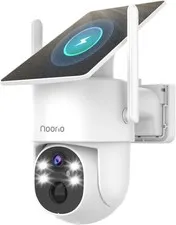 2K Solar Security Camera Wireless Outdoor, 360° Pan/Tilt Camera with Dual-Ban...