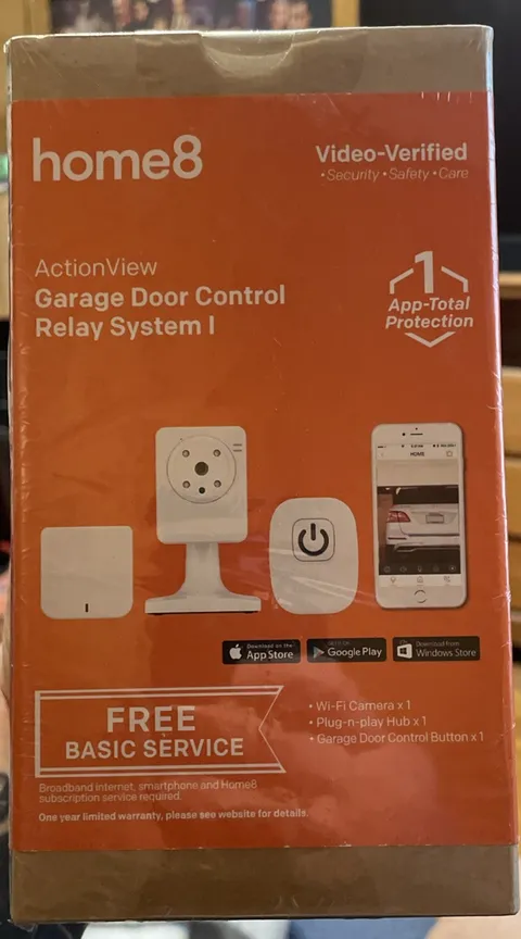 Home Video Verified Garage Door Control Relay Security System NIB Model H13012US