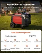 Inverter Generator, 10KW Peak Watt Inverter Generator, Remote Start Inverters G