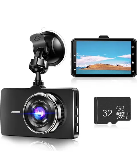 Korlagh Dash Cam 4K WiFi Dash Camera - 3" Dashcam with Super Night Vision