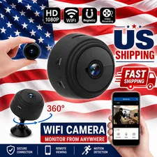 Mini Wireless Record Camera WiFi IP Home Security DVR Night Vision HD USB 1080P